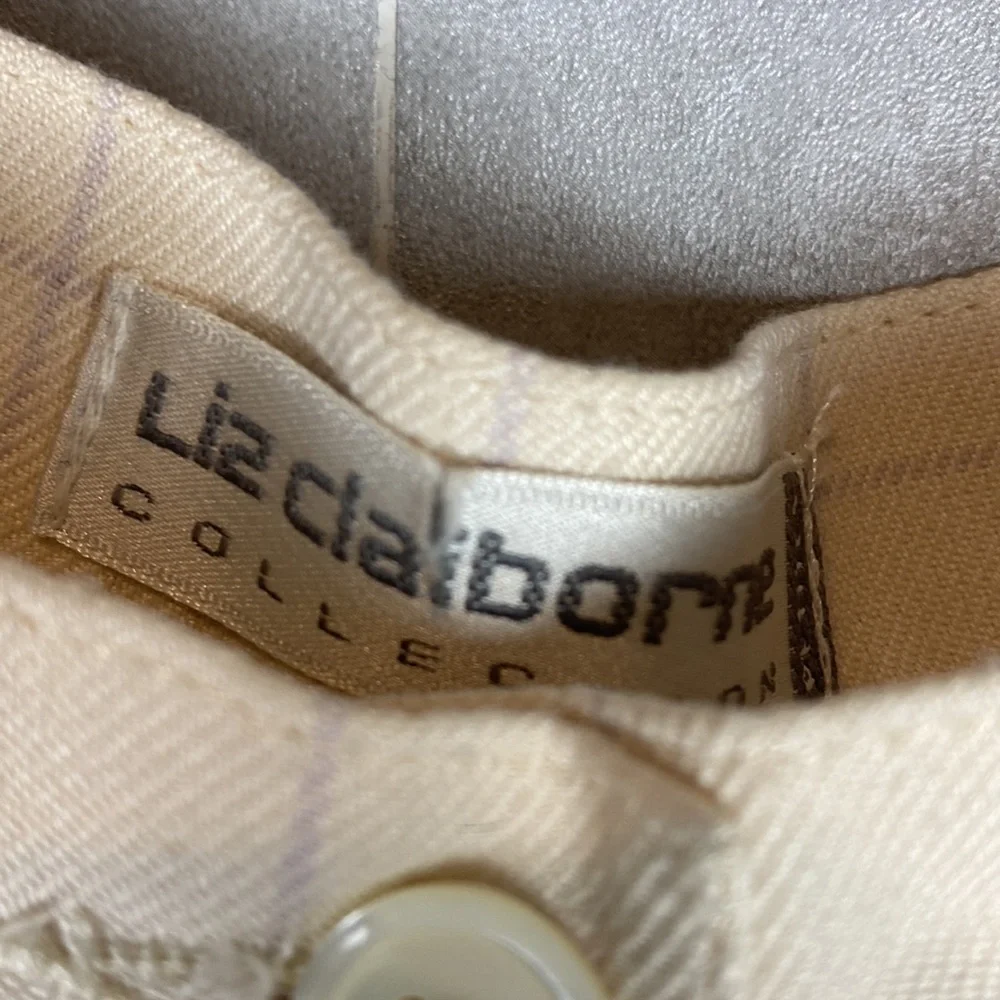 Vintage grid pattern Liz Claiborne - Picture 5 of 7